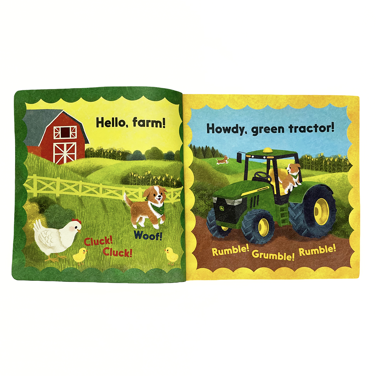 John Deere Kids Hello, Farm!  (A Tuffy Book)
