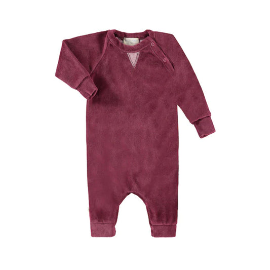 Paige Lauren Baby Velour Coverall