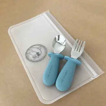 Silicone and Stainless Steel Cutlery Set