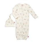 Puppy Play Gown Hat Set