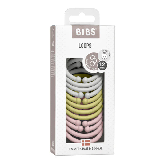 BIBS® Loops 12-Pack Haze / Meadow / Blossom