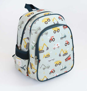 Kids backpack insulated front compartment: Vehicles, cars