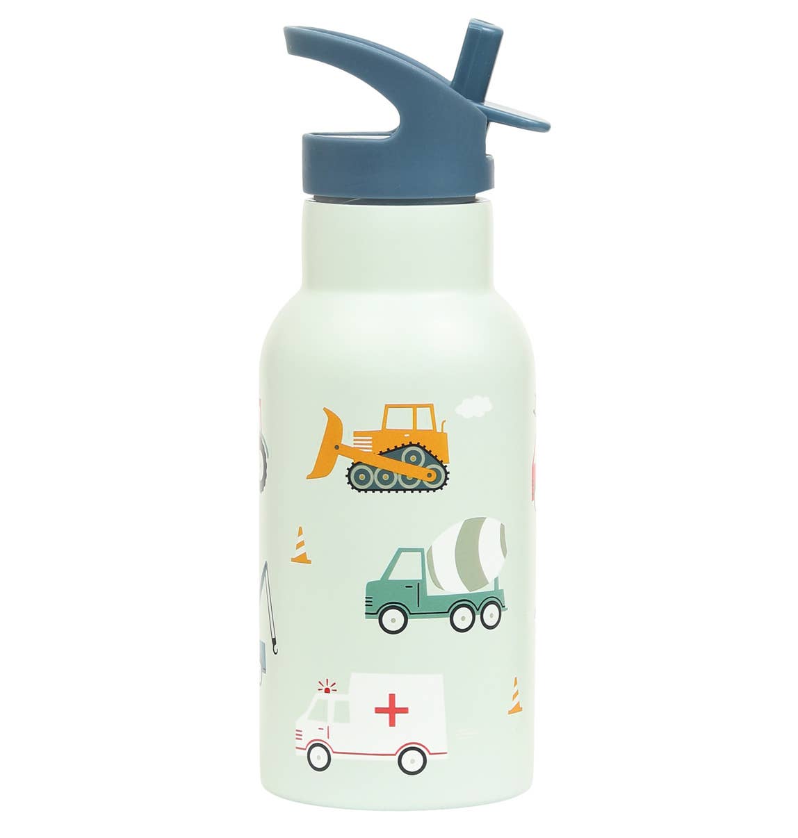 Kids stainless steel drink/water bottle: Vehicles, Cars