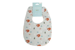 Woodland Muslin Cotton Bib Set