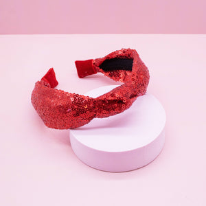 Sequin Knot Headband