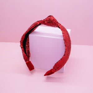 Sequin Knot Headband