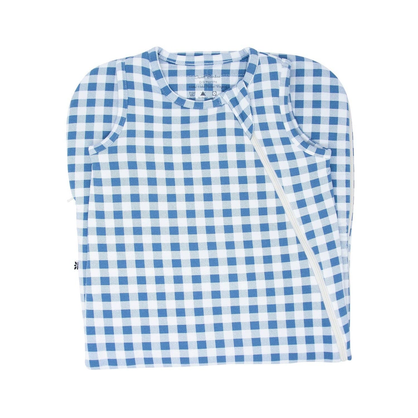 Blue Gingham Sleep Sack - 1.5 TOG