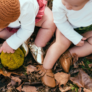 Classic Brown Baby Moccasins