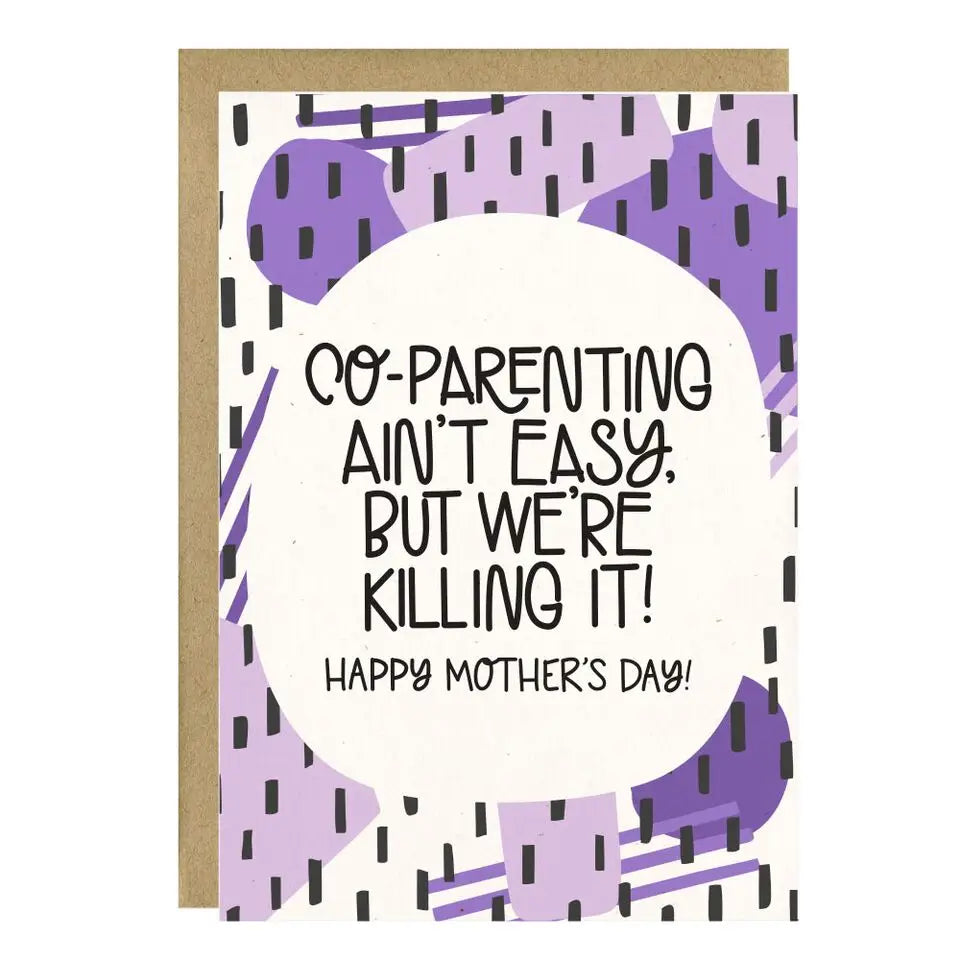 Co-Parenting Mom Card