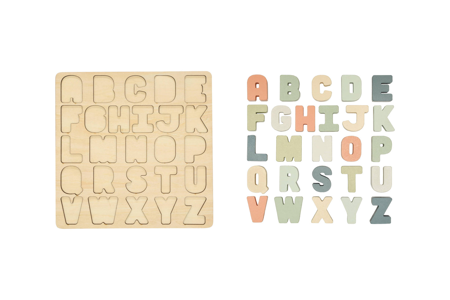 Wooden Alphabet Puzzle