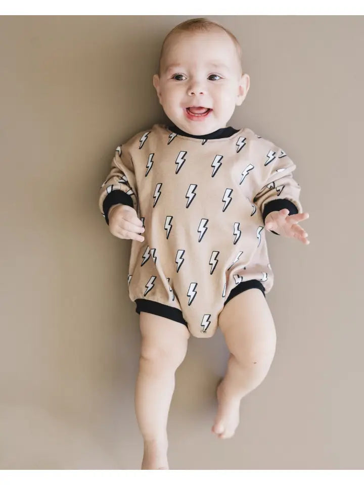 Lightning Bolt Bubble Romper