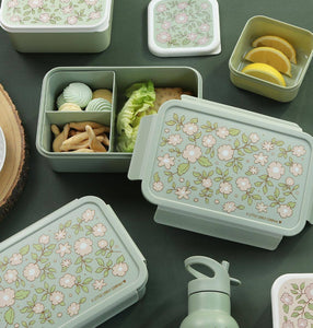 Bento lunch box: Blossoms - sage