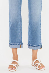 Kan Can USA Maternity Boyfriend Jeans