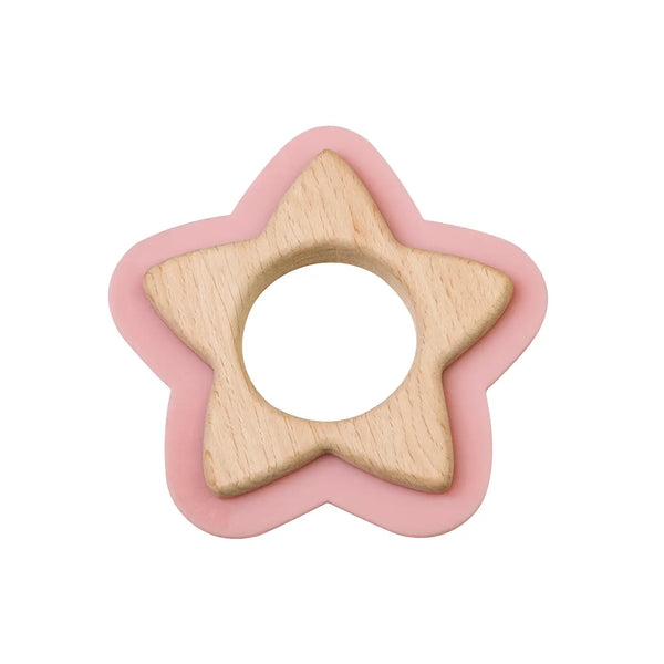 Pink Star Teether