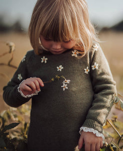 Daisy Embroidered Dress