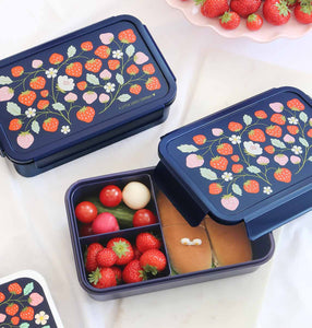 Bento lunch box: Strawberries