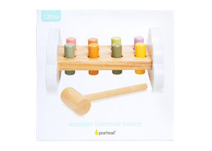 Wooden Hammer Bench Toy