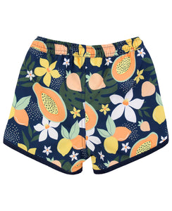 RuggedButts® Into the Tropics Dolphin Hem Swim Trunks