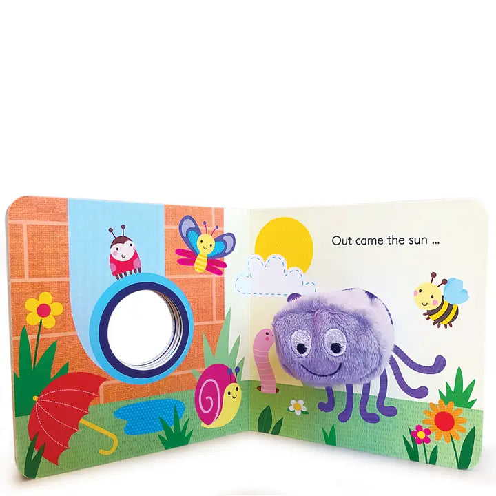 Itsy Bitsy Spider Nursery Rhyme Finger Puppet Board Book