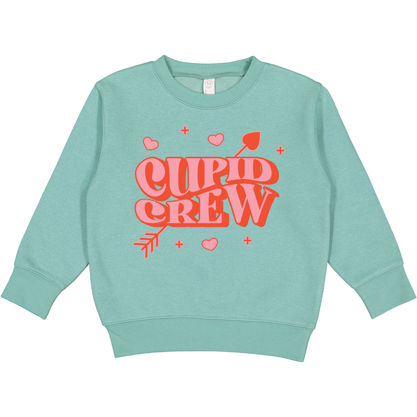 Cupid's Crew Valentines Day Kids sweatshirt