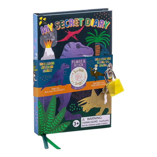 Floss & Rock® Dino My Scented Secret Diary