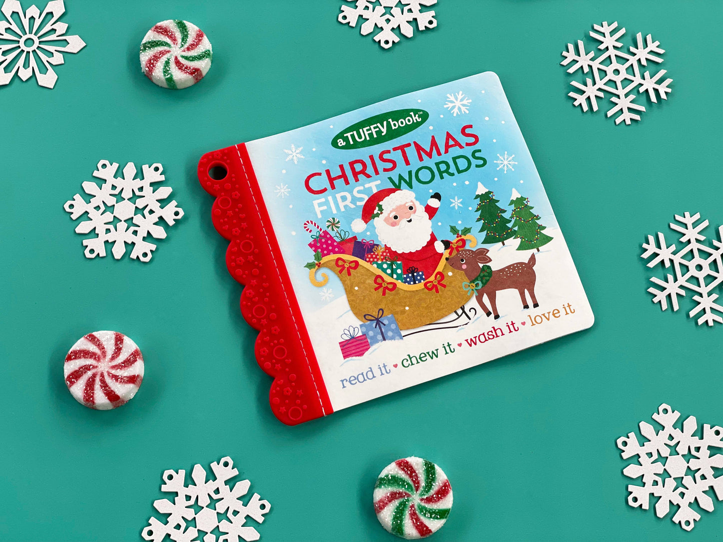 Christmas First Words (Tuffy Teether Indestructible Book)