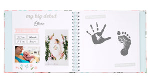 Baby's Memory Book and Sticker Set