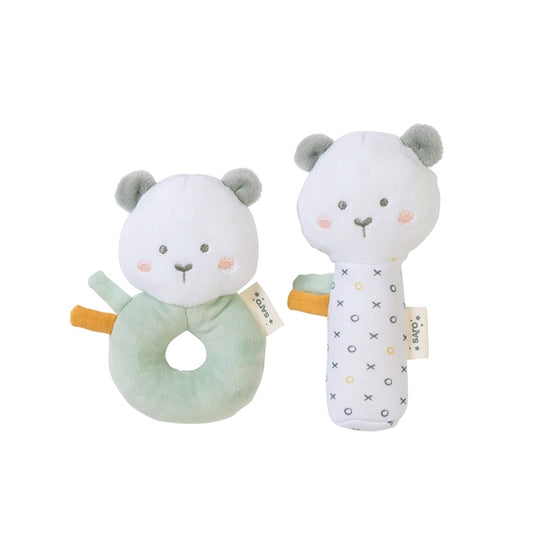 Rattle Ring + Squeaker (Set of 2)