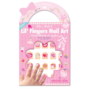 Ballet Bracelet and Nail Sticker Gift Pack