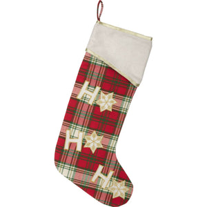 HO HO Holiday Stocking