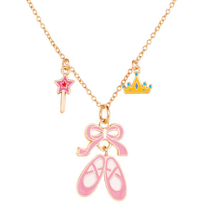 Ballet Shoes Necklace & Earring Gift Set