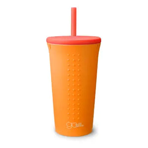 GoSili® 16 oz Silicone Straw Cup