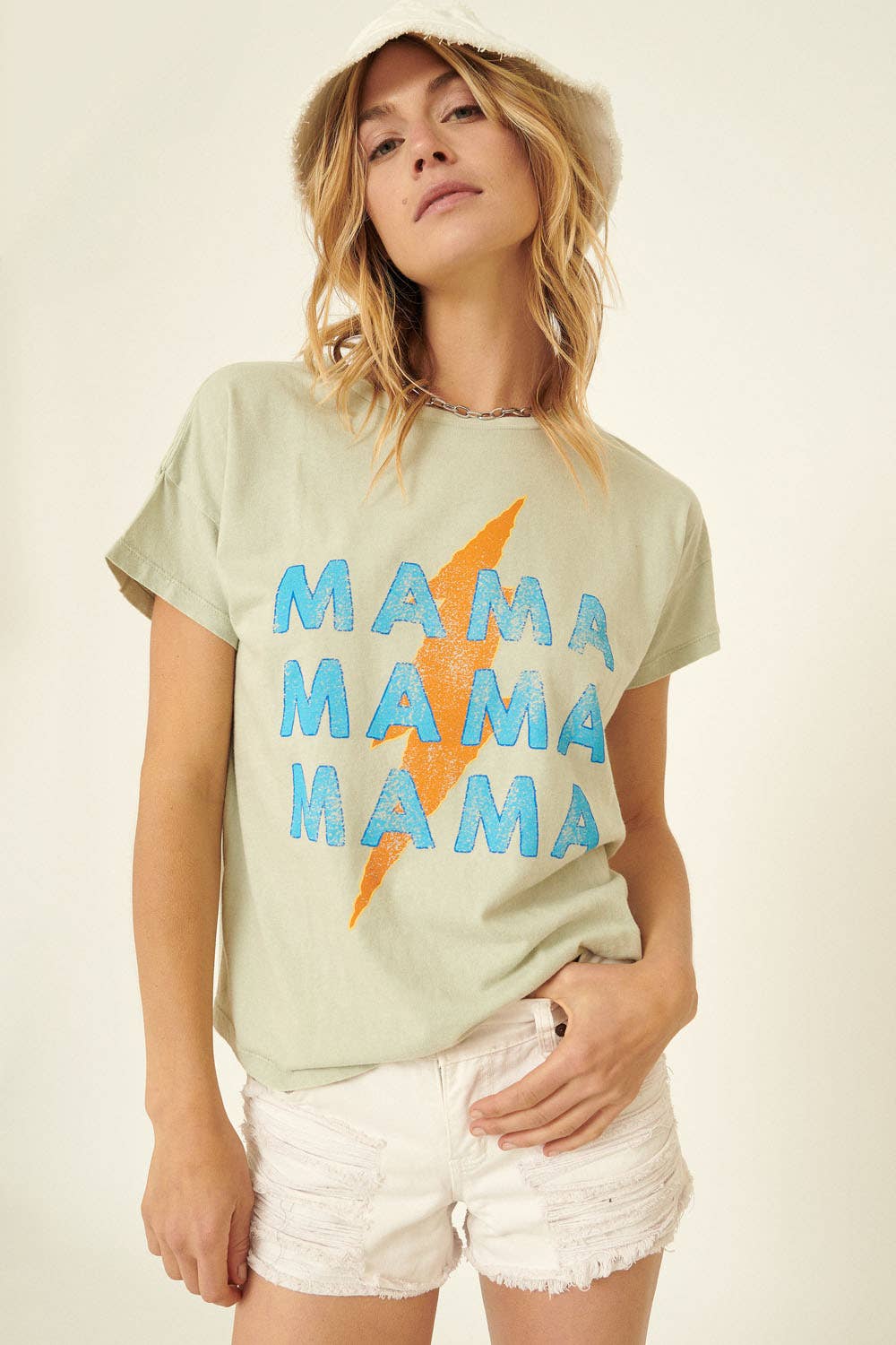 Thunder Mama Vintage Graphic Tee