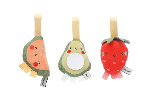 Stroller Toy Set of 3, Fruit