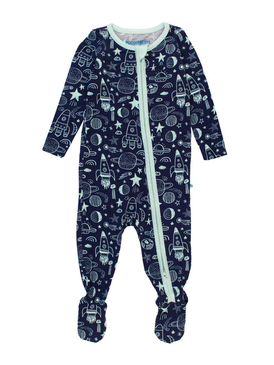 Blast Off Bamboo Footed Pajama