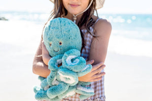 Reef Octopus Blue Soft Toy