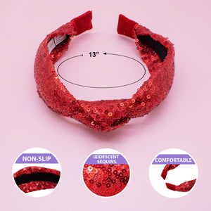 Sequin Knot Headband