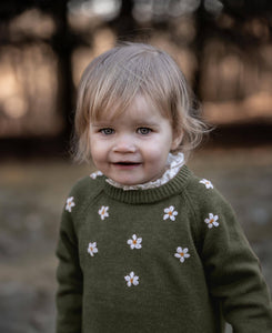 Daisy Embroidered Dress