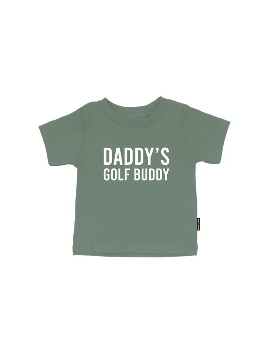 Daddy's Golf Buddy - Olive Kids Tee