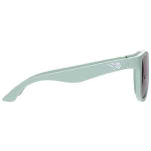 Teal  Polarized Kid Sunglasses with Mirrored Lens