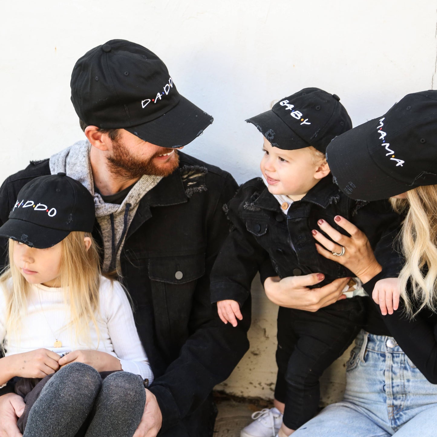 Mommy and Me Hats -  Inspired FRIENDS Collection: Dada