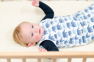 Ethan's Elephants Sleep Sack  - 1.5 TOG