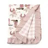 Cowgirl Boots Western Stroller Blanket