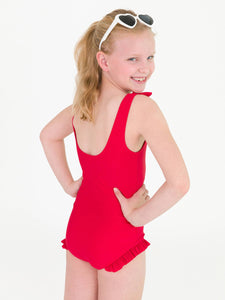 RuggedButts®  True Red Tie Shoulder One Piece