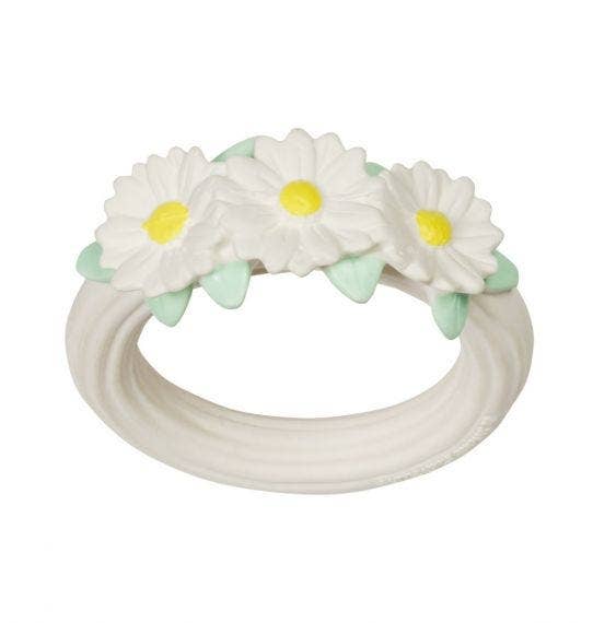 Teething ring: Daisy chain