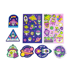 Stickiville Stickers: Galaxy Grapes - Scented