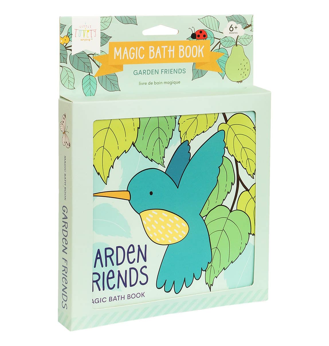 Magic bath book: Garden Friends