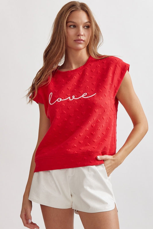 Love Sleeveless Top