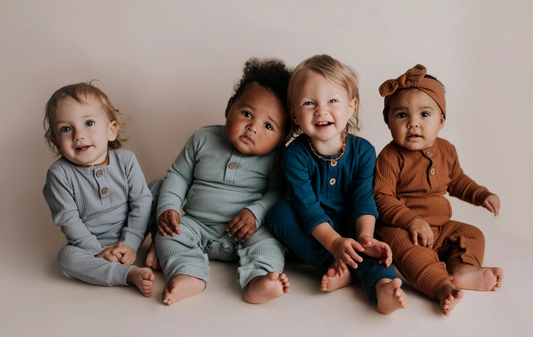 Baby Ribbed Playsuit with Pockets