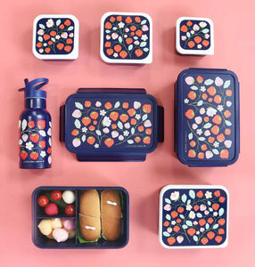 Bento lunch box: Strawberries